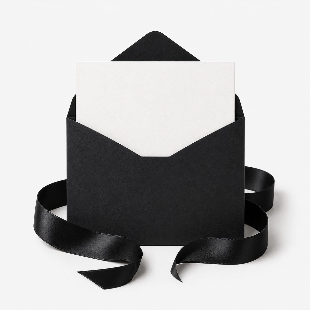 Wenskaart met envelop