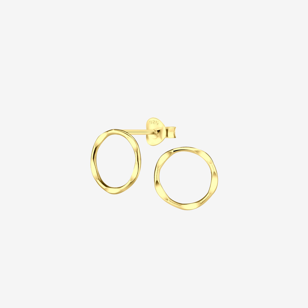 Cirkel Stud Diamant Snede