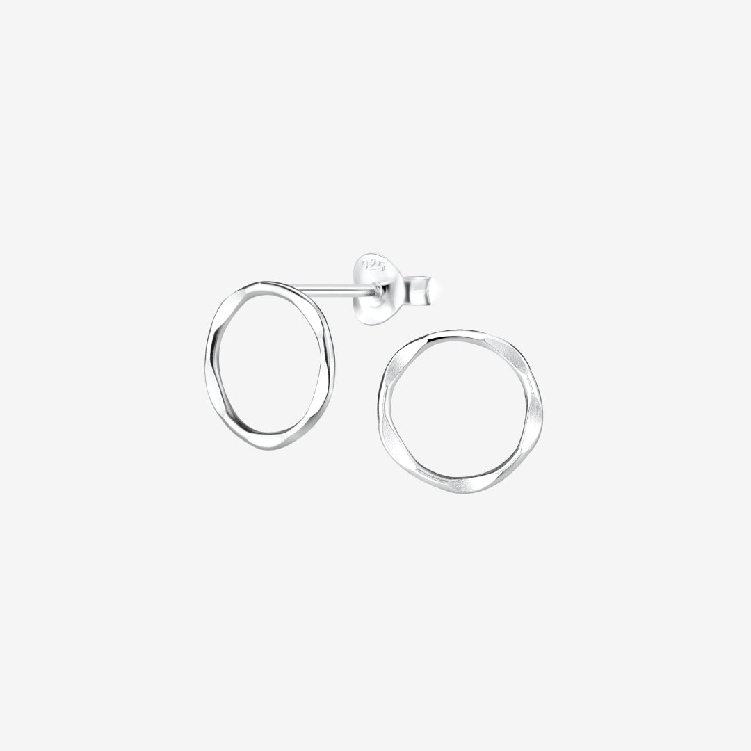 Cirkel Stud Diamant Snede