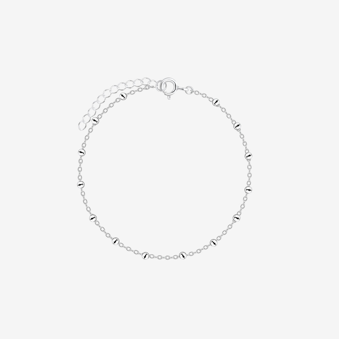 Dots Zilver Set