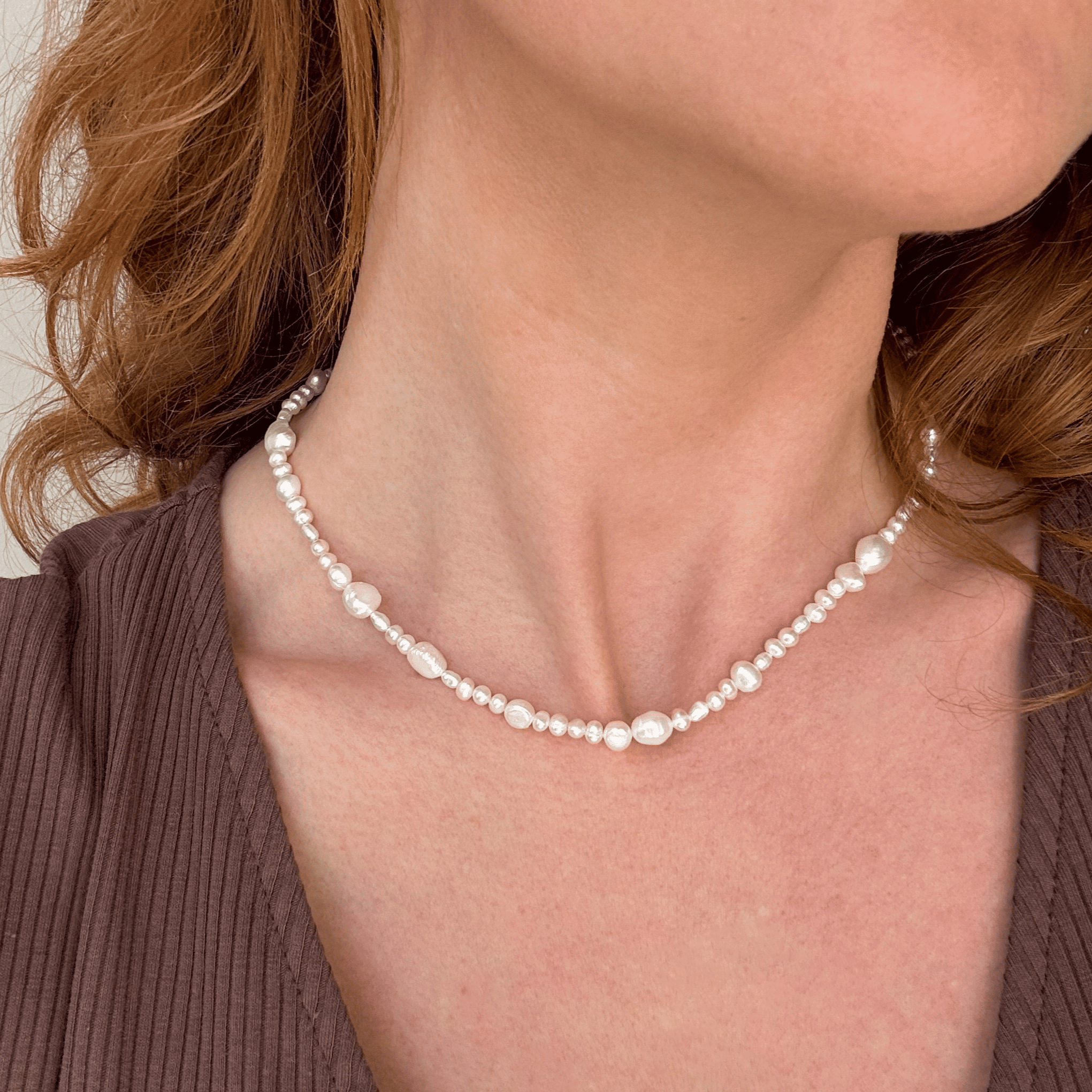 Barok Zoetwaterparelketting
