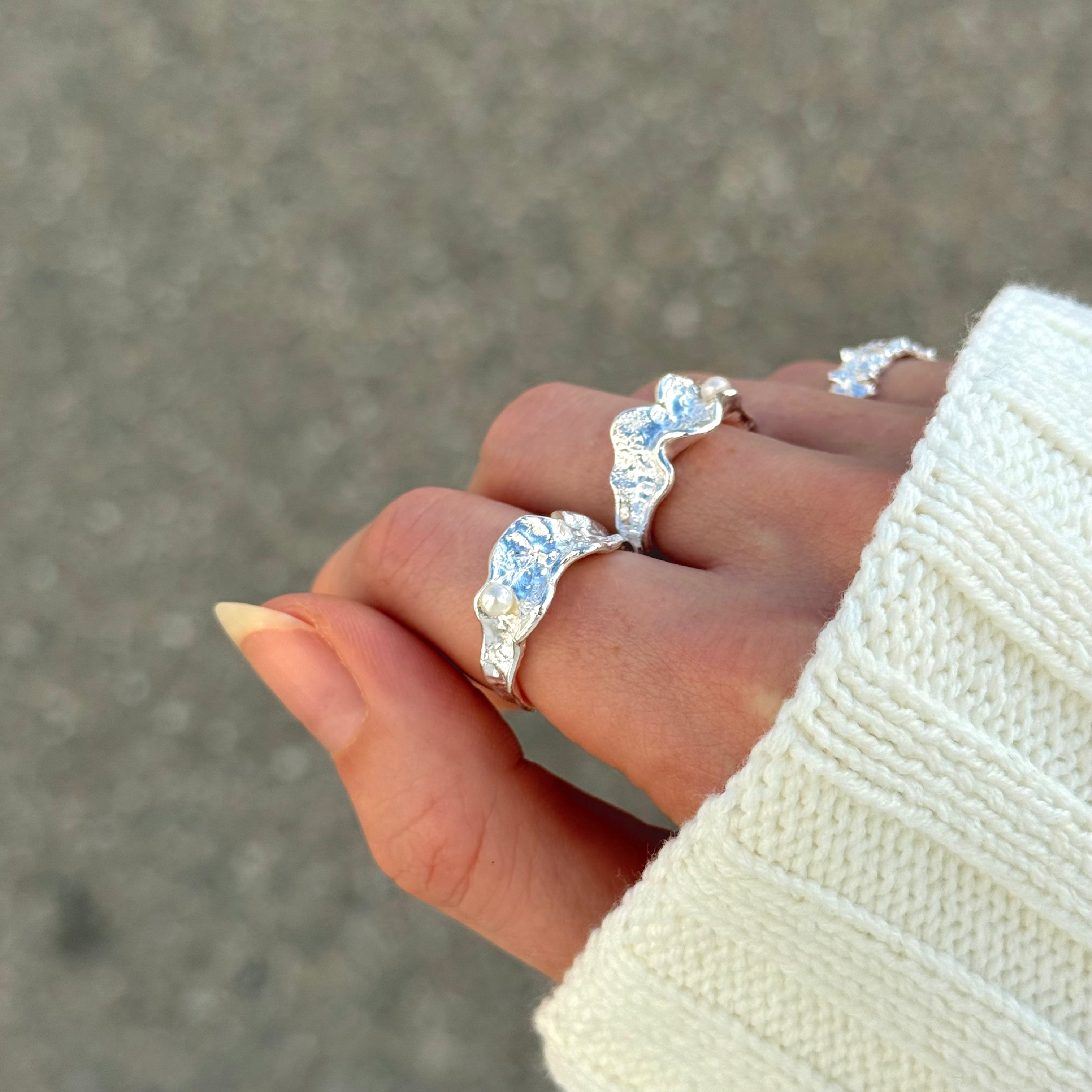 Chunky Parels Gedraaid Set