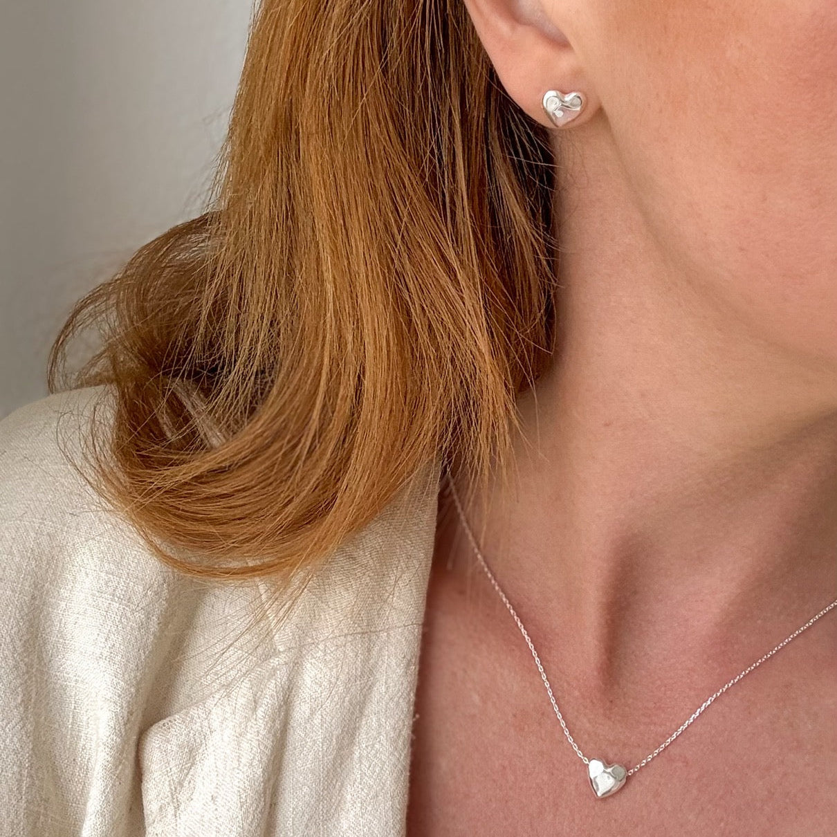 Banket hart Set Zilver