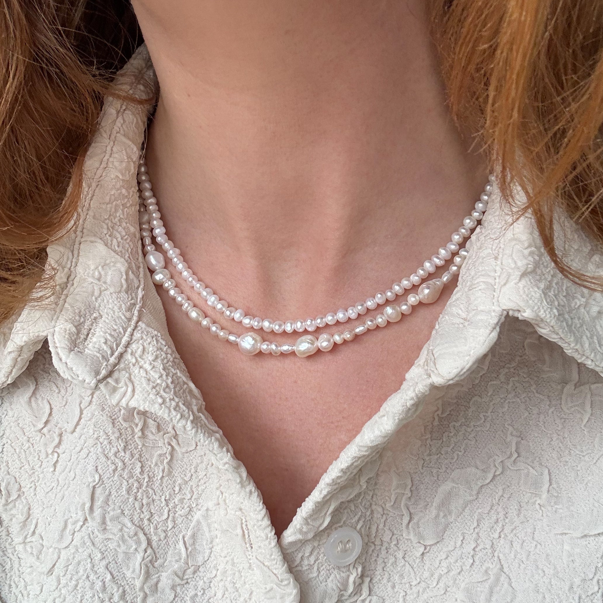 Barok Zoetwaterparelketting