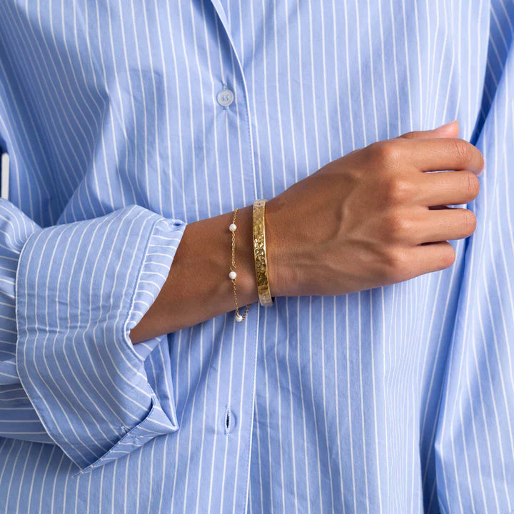 Eenvoudig Parel Set: 1 ketting & 1 armband