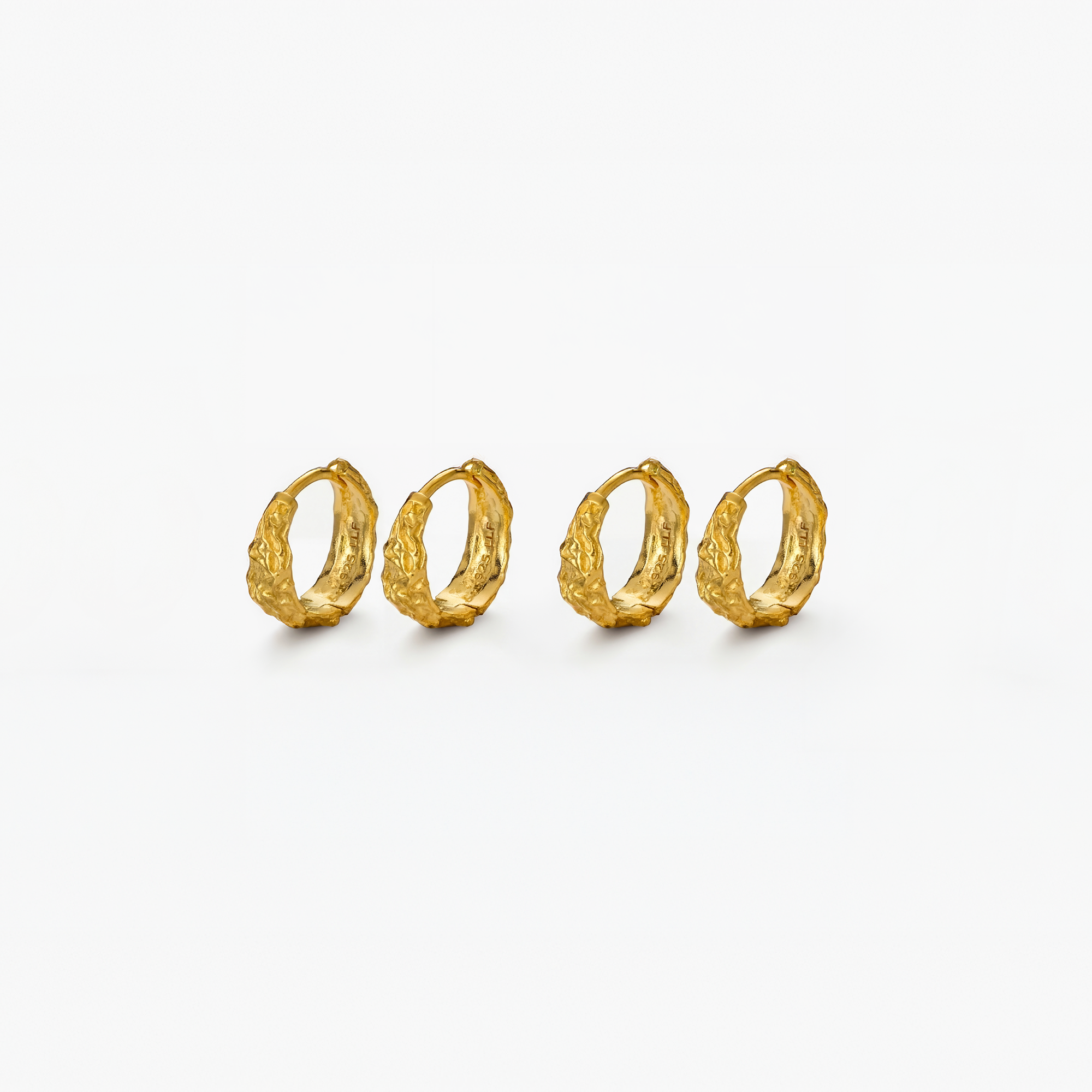 Gesmolten Goud Dubbel Set 12mm
