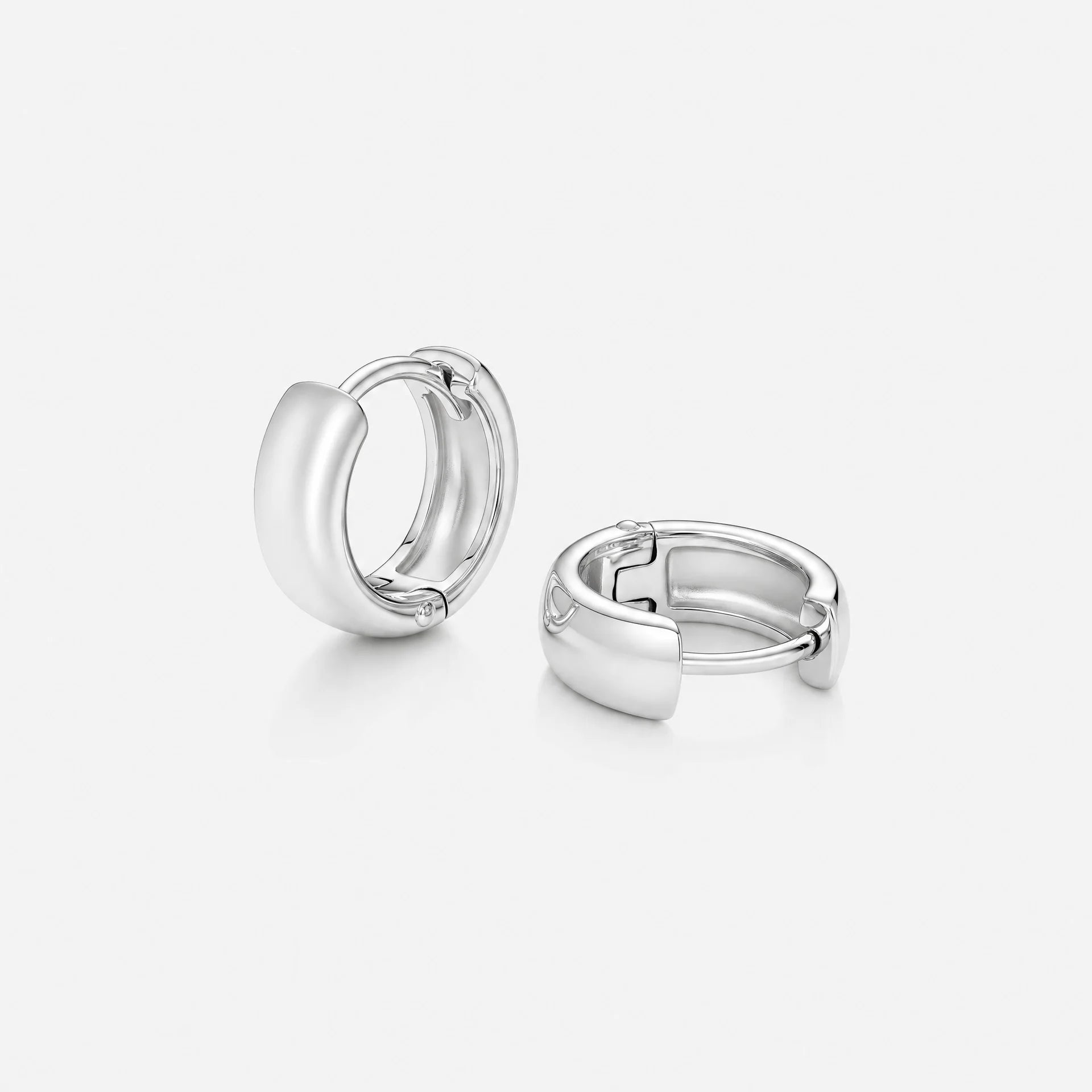 Chunky Hoops 15 mm SΓΈlv