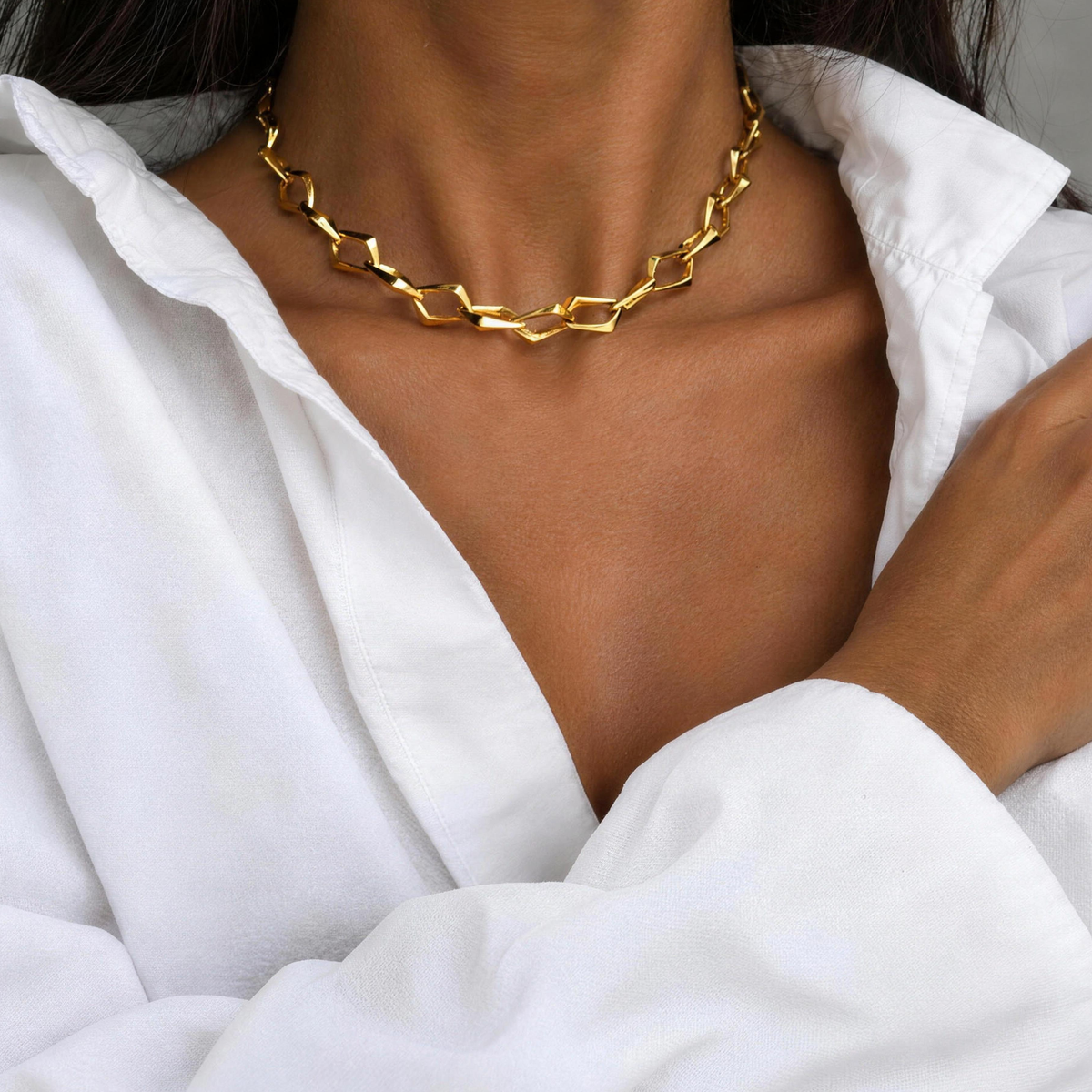 Chunky Ketting Verguld
