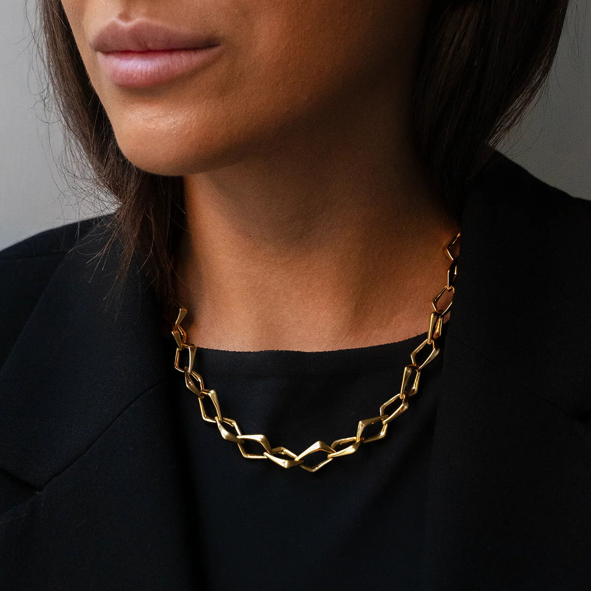 Chunky Ketting Verguld