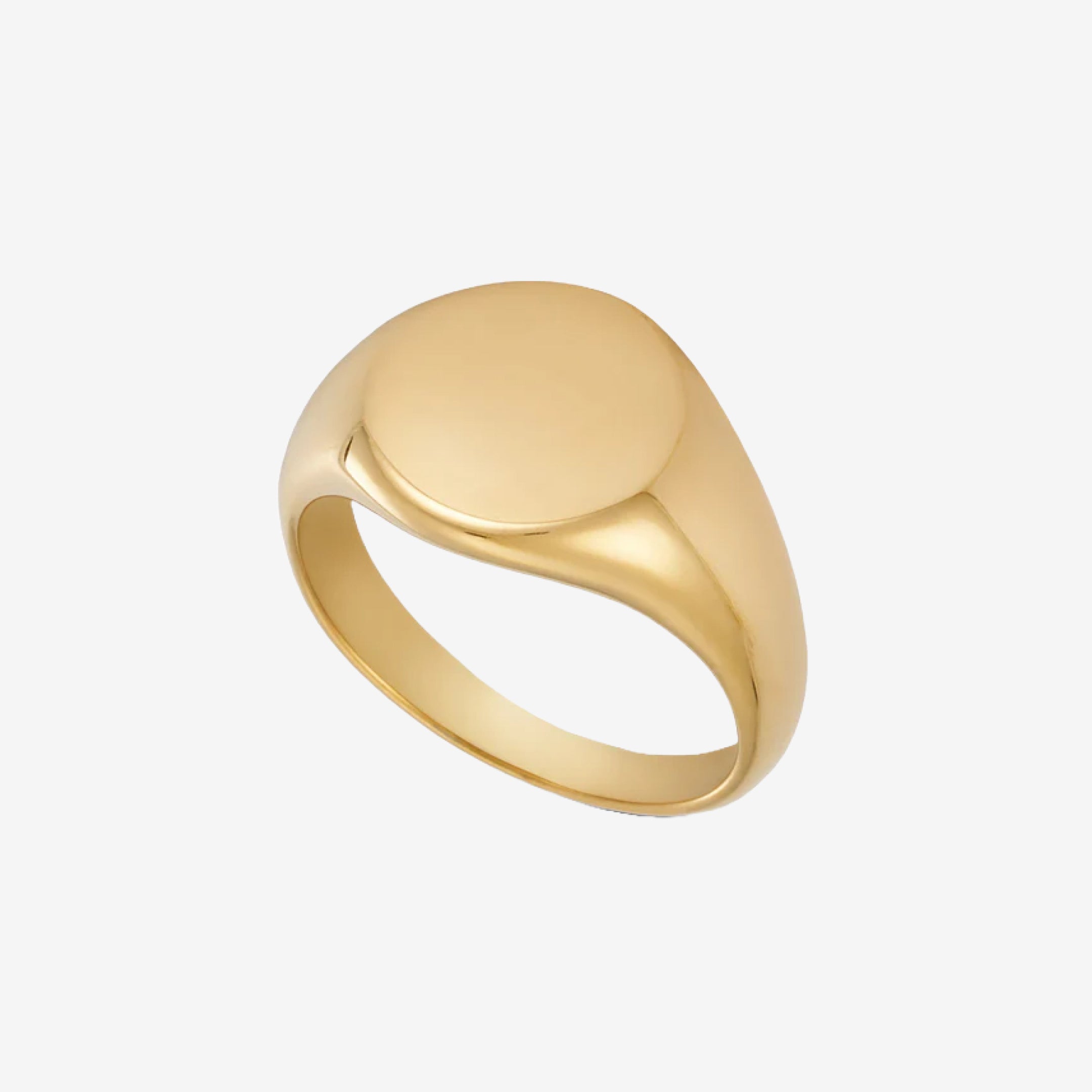 Kleur Dot + Gravure Chunky Ring Set