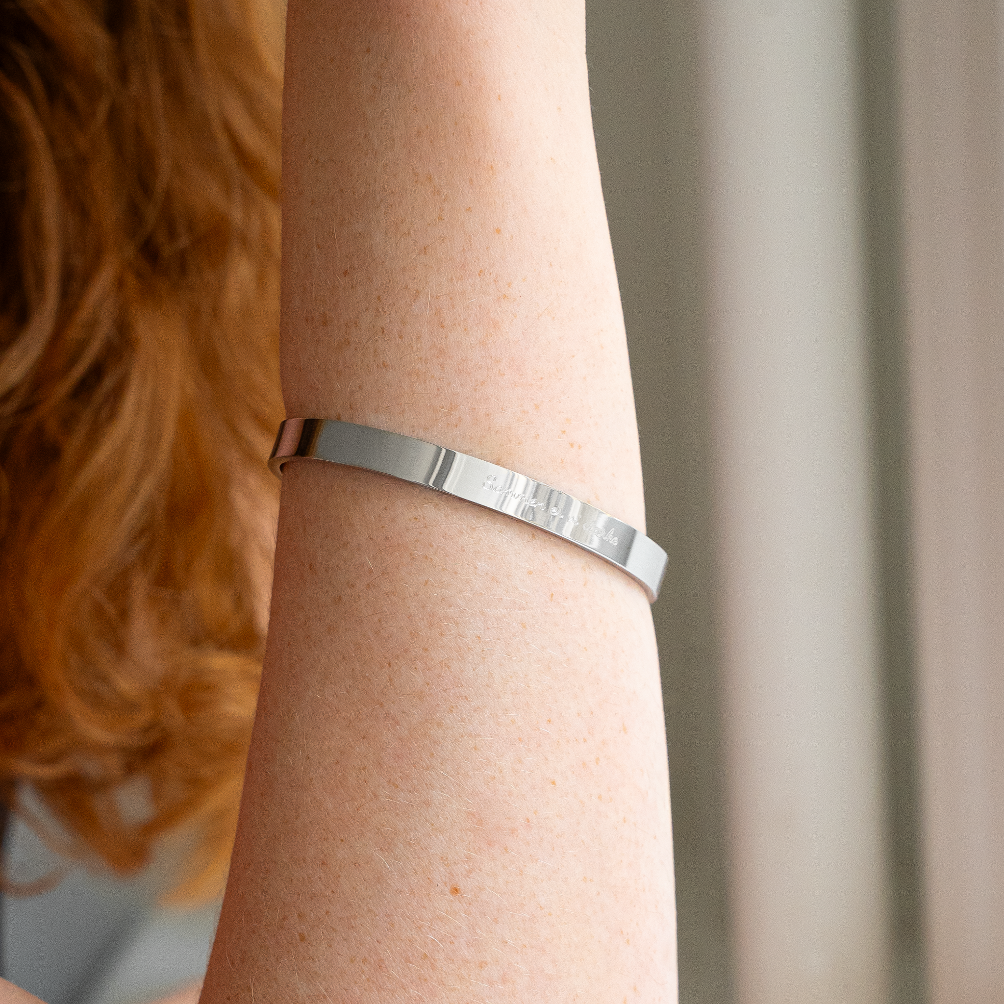 Classic Bangle Zilvergeplateerd