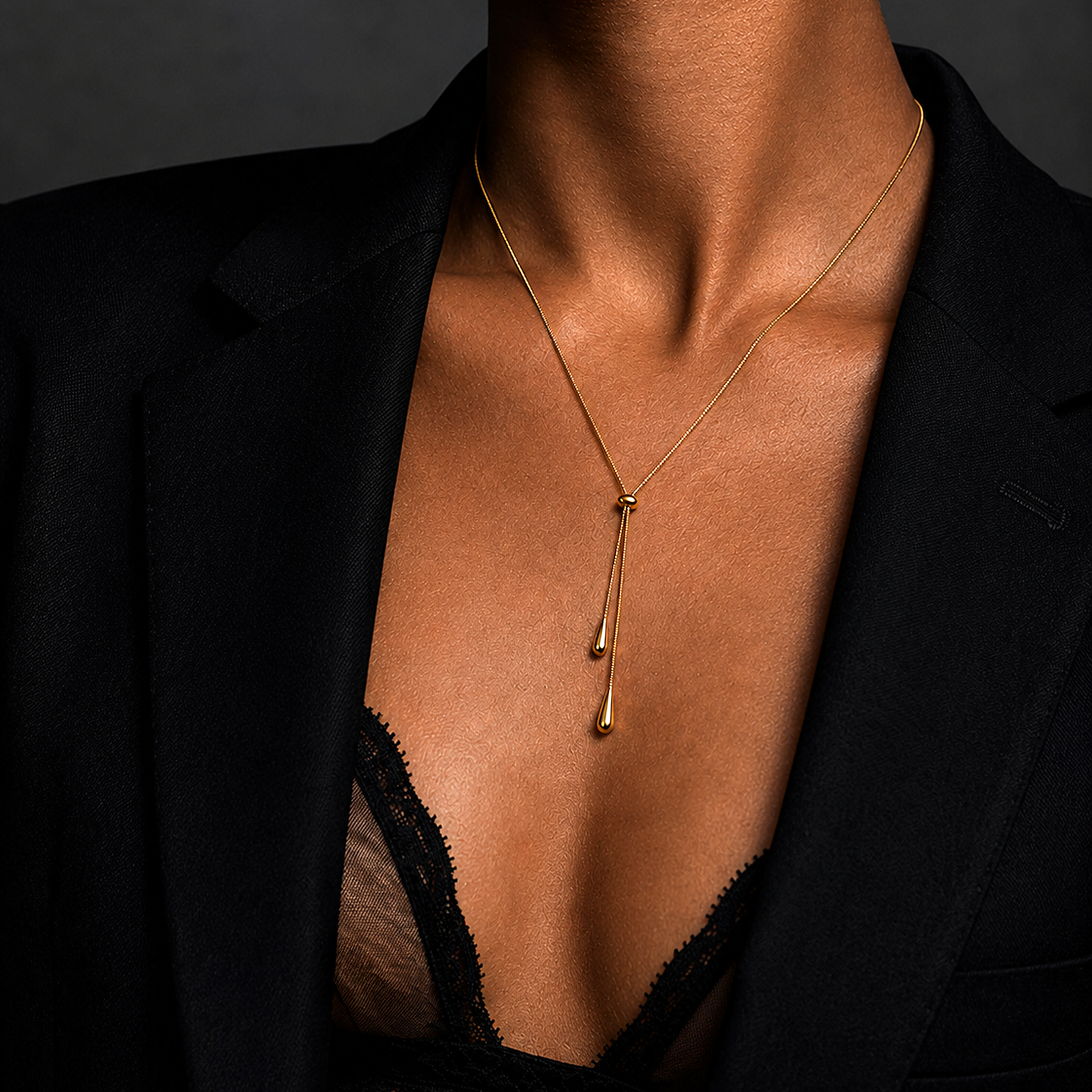 Slider Ketting Verguld