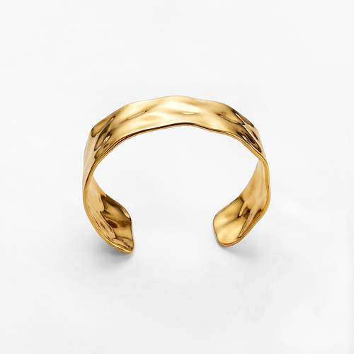 Chunky Bangle Verguld