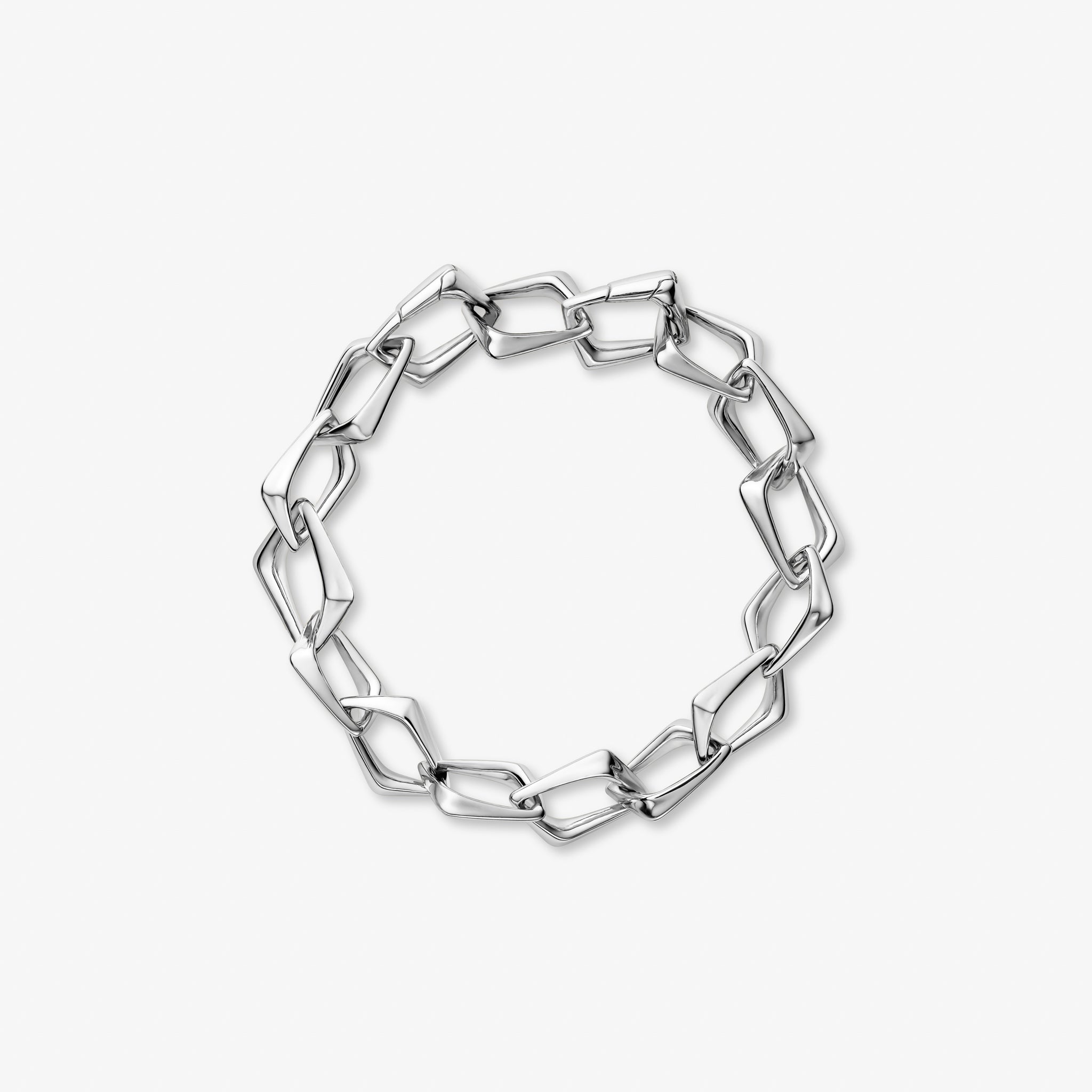 Chunky Armband Zilvergekleurd