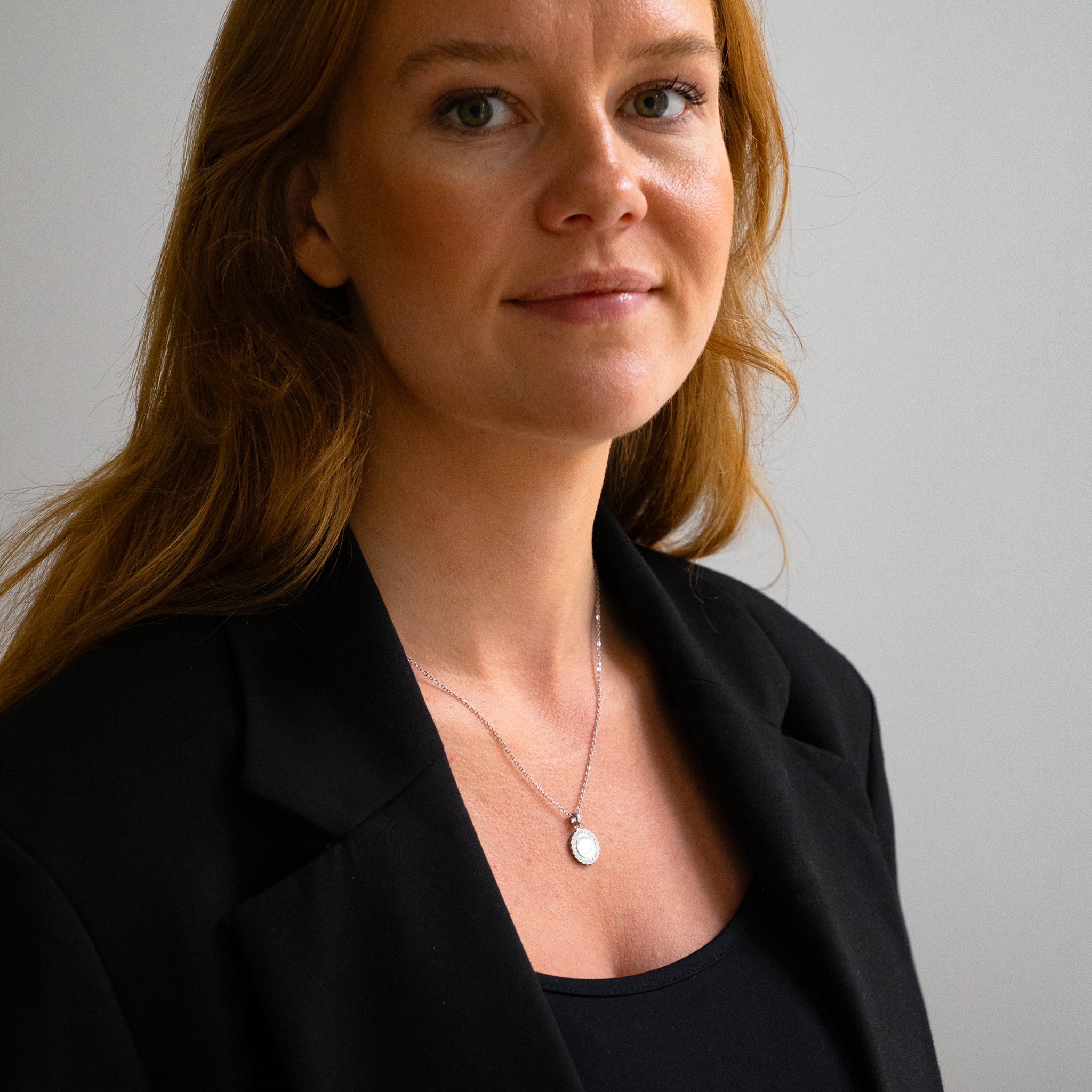 Kristal Citaat Halsketting Zilvergekleurd