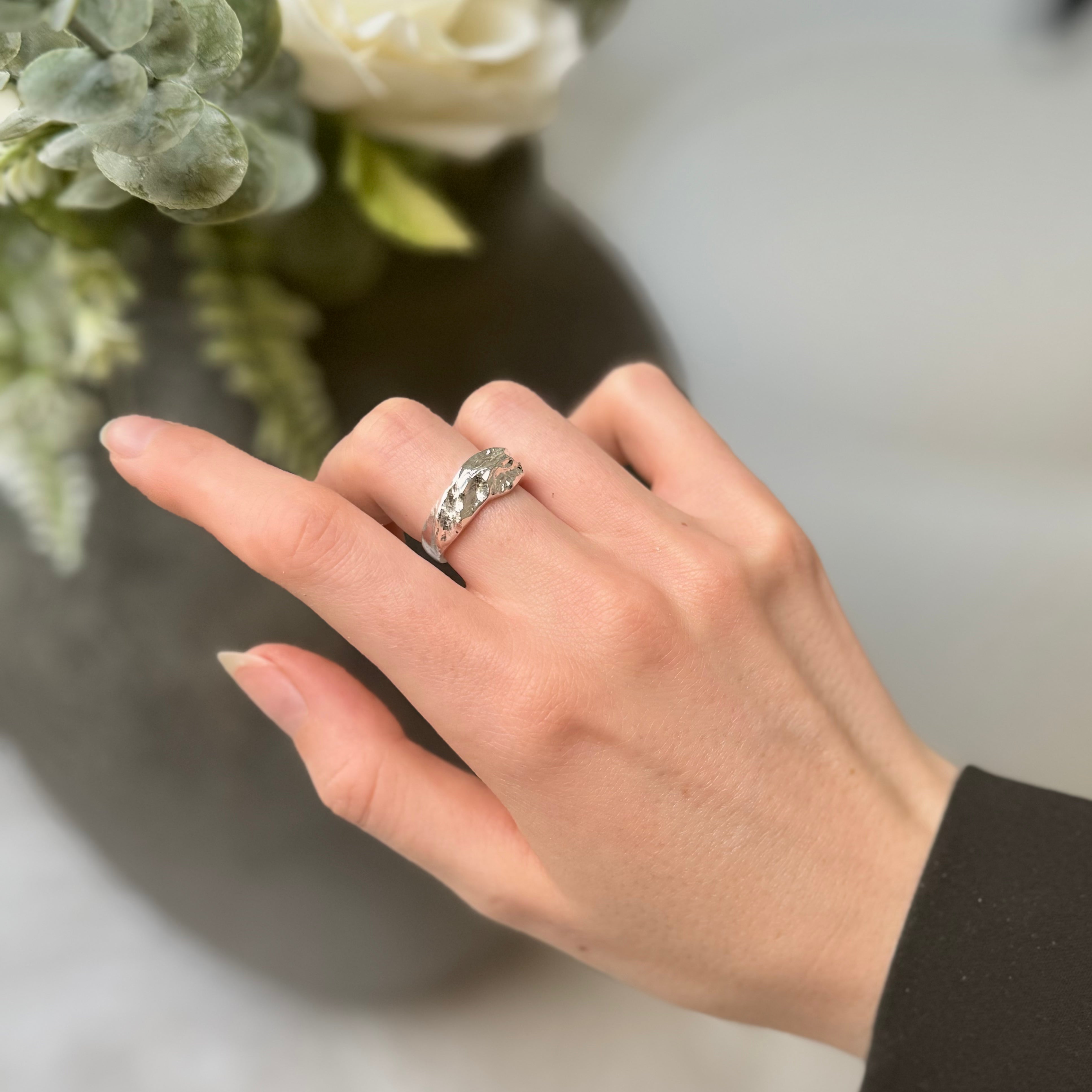 Magma Stud Hangers en Ring Set