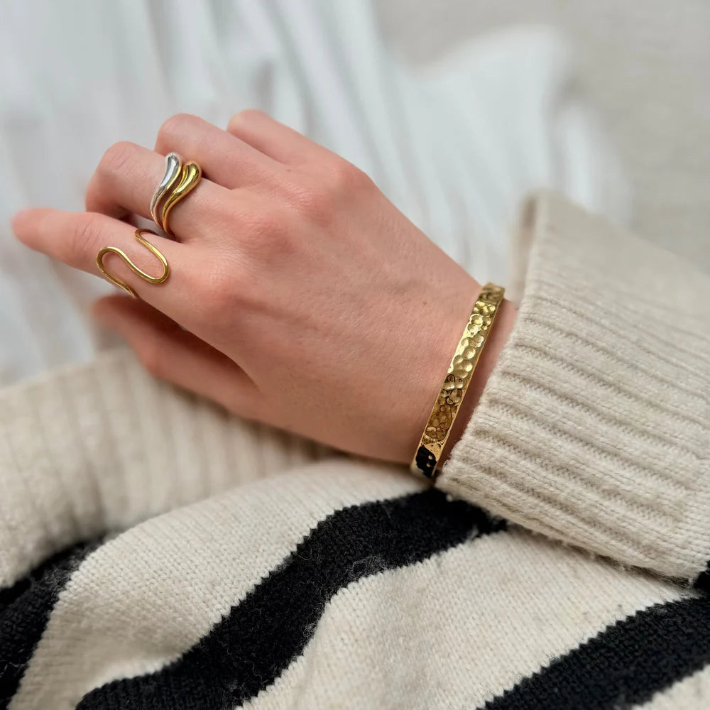 Hardcase Bangle Set: 3 armbanden