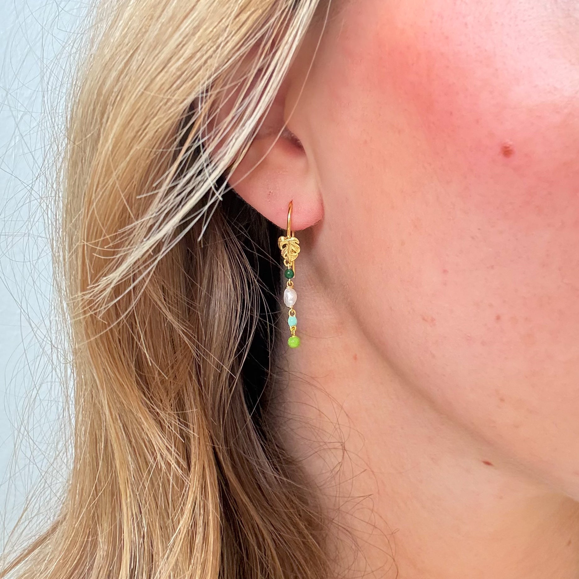 Wave Groene Dangle Set