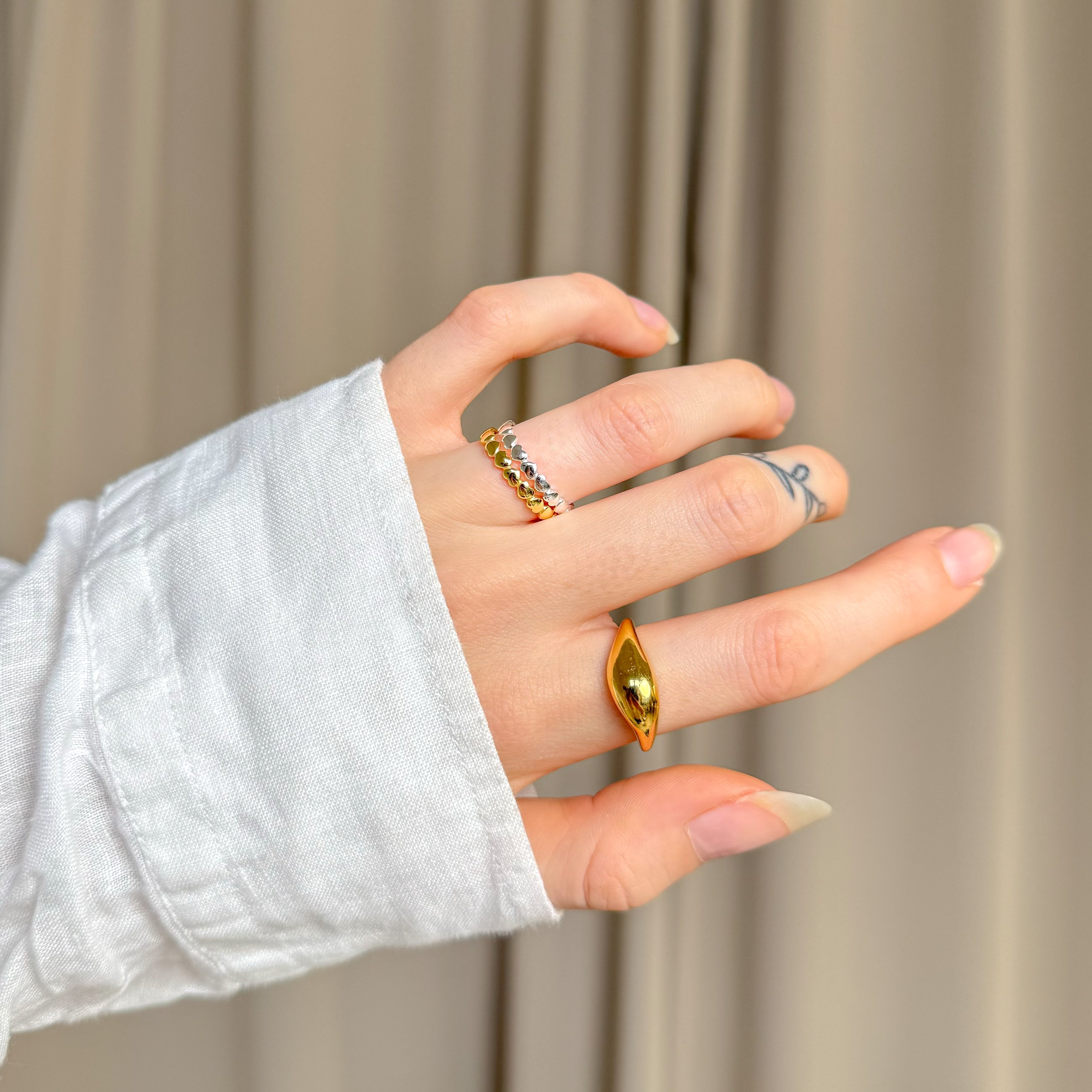 Hart Streep Ring