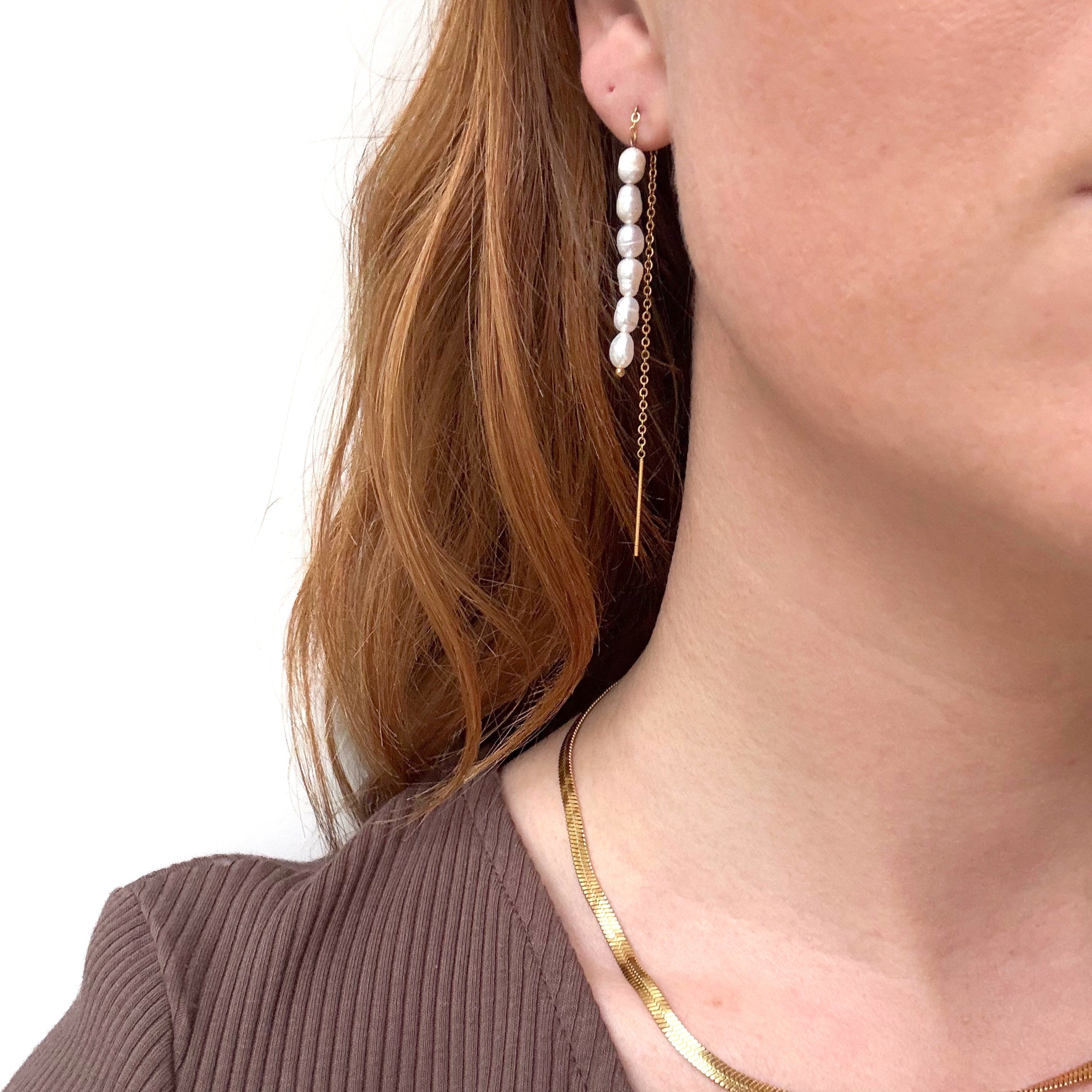 Vlak Slang Ketting Set