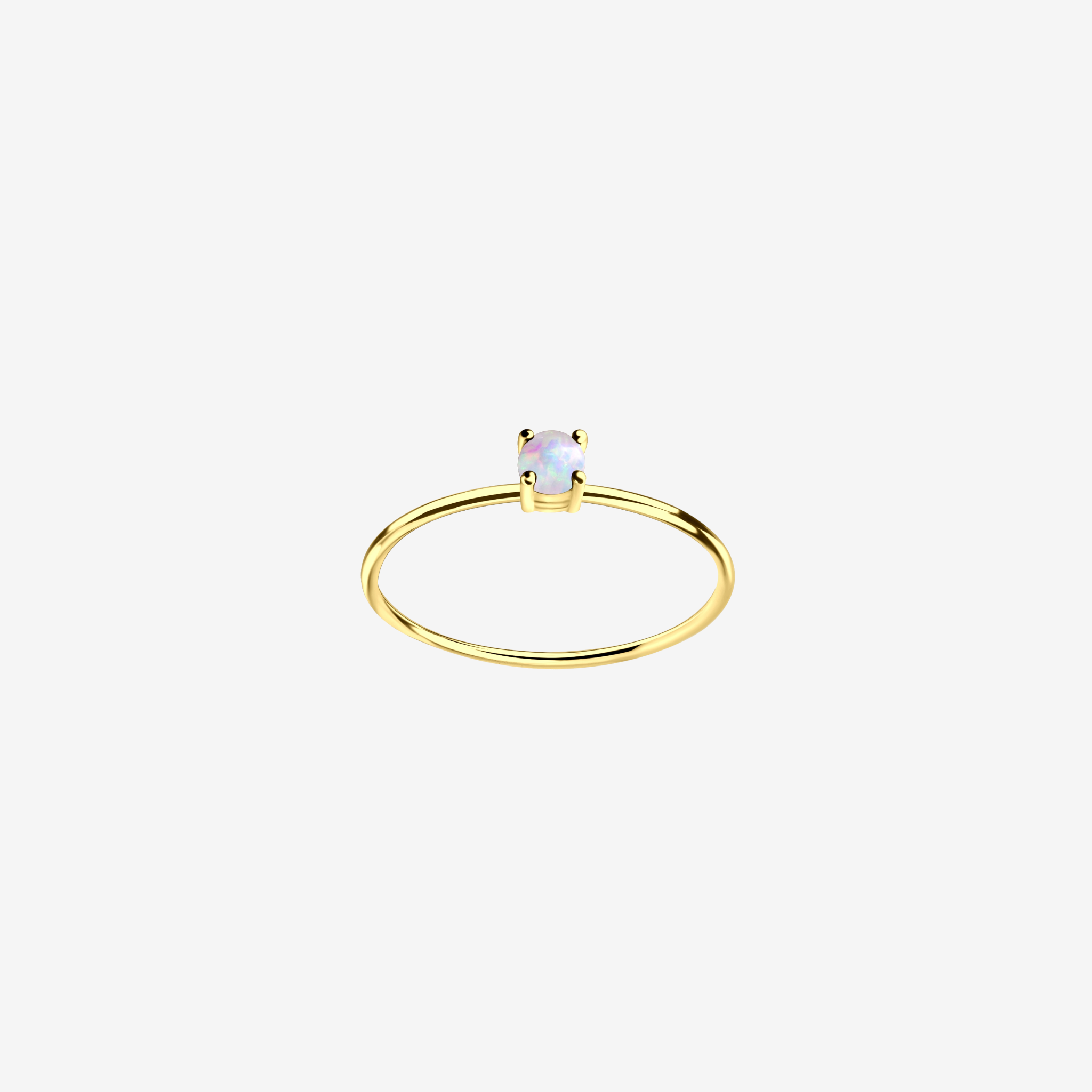 Opal Eenvoudige Ring