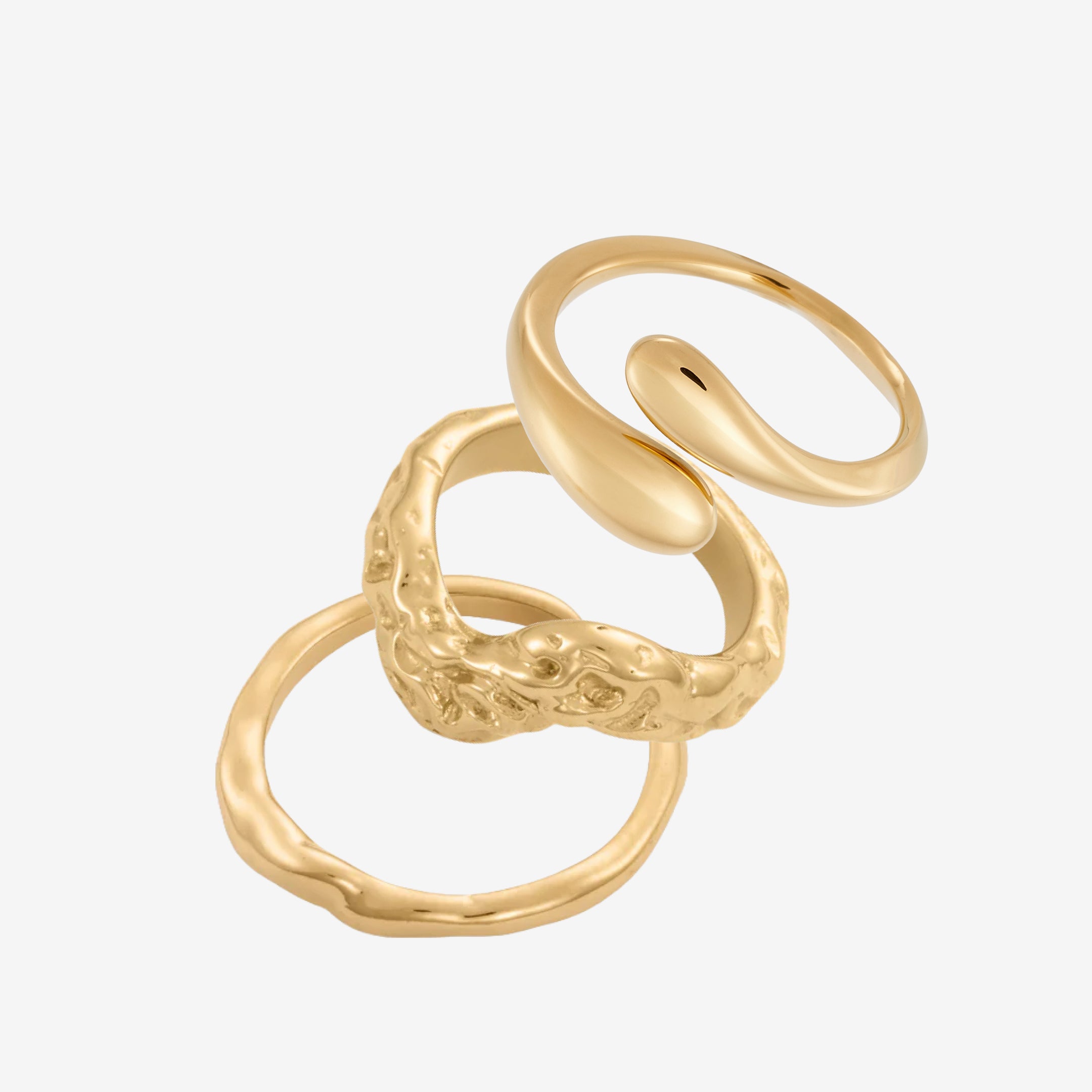 Gesmolten Knuffel Set: 3 ringen