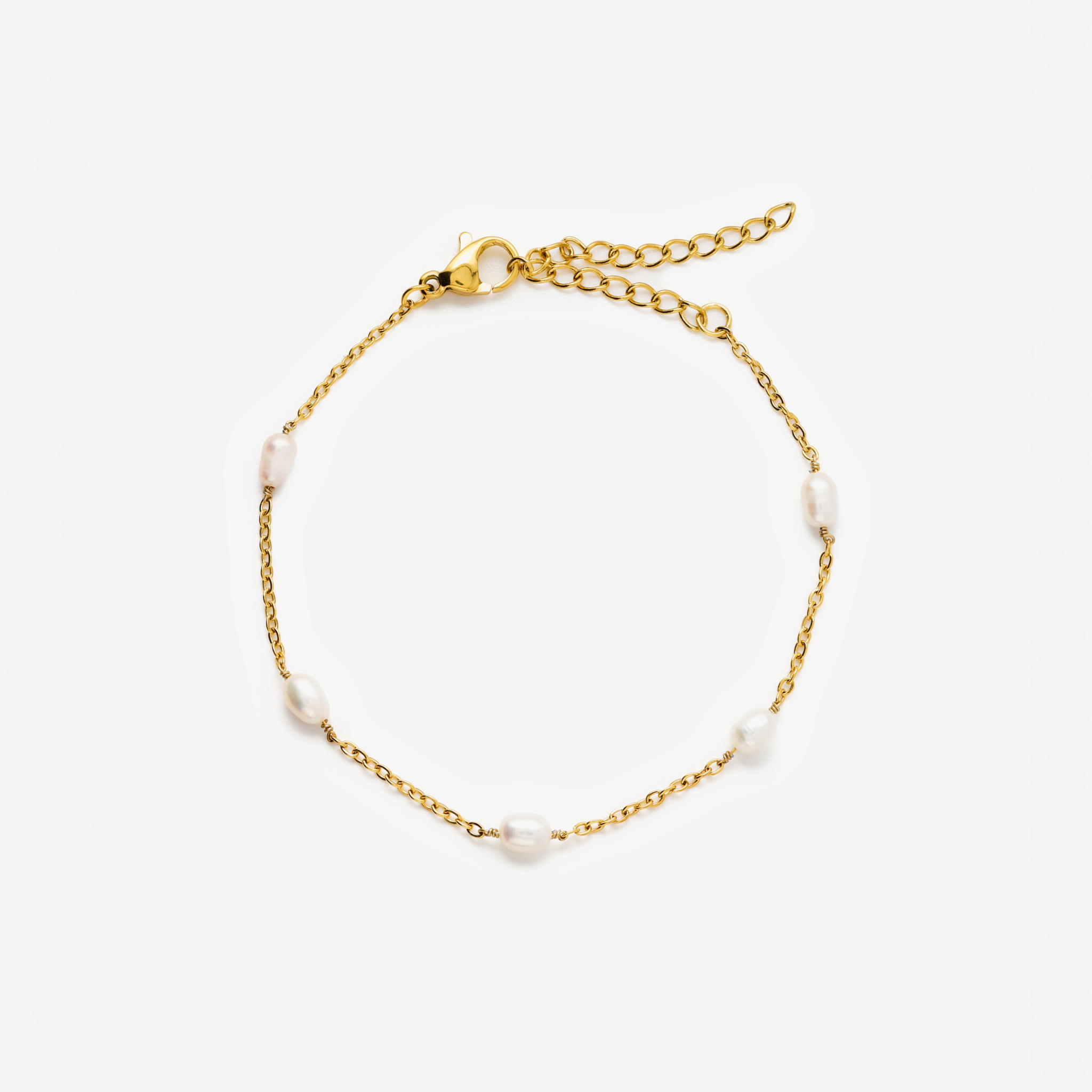 Volledige Pareldot Ketting Set