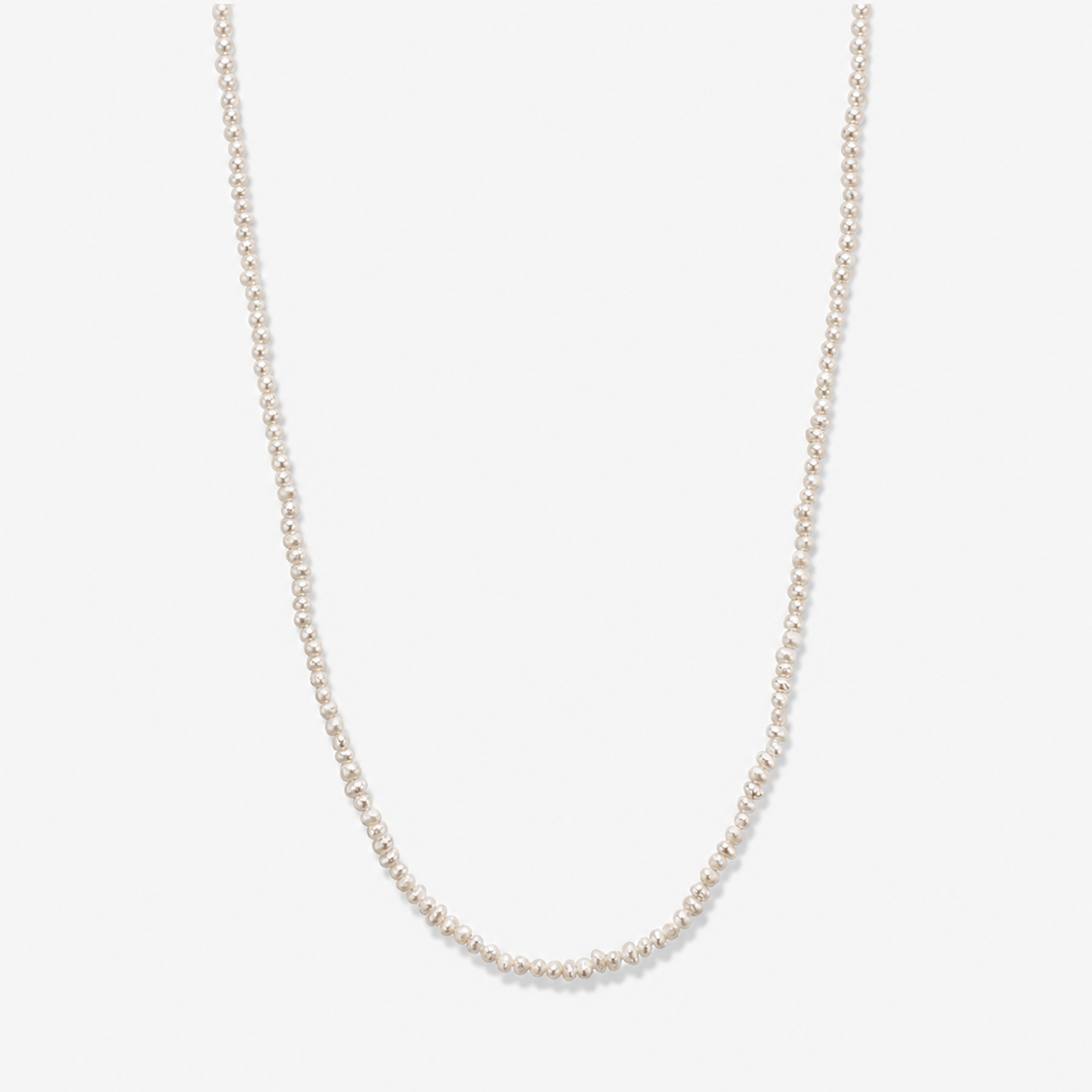 Micro zoetwaterparelketting
