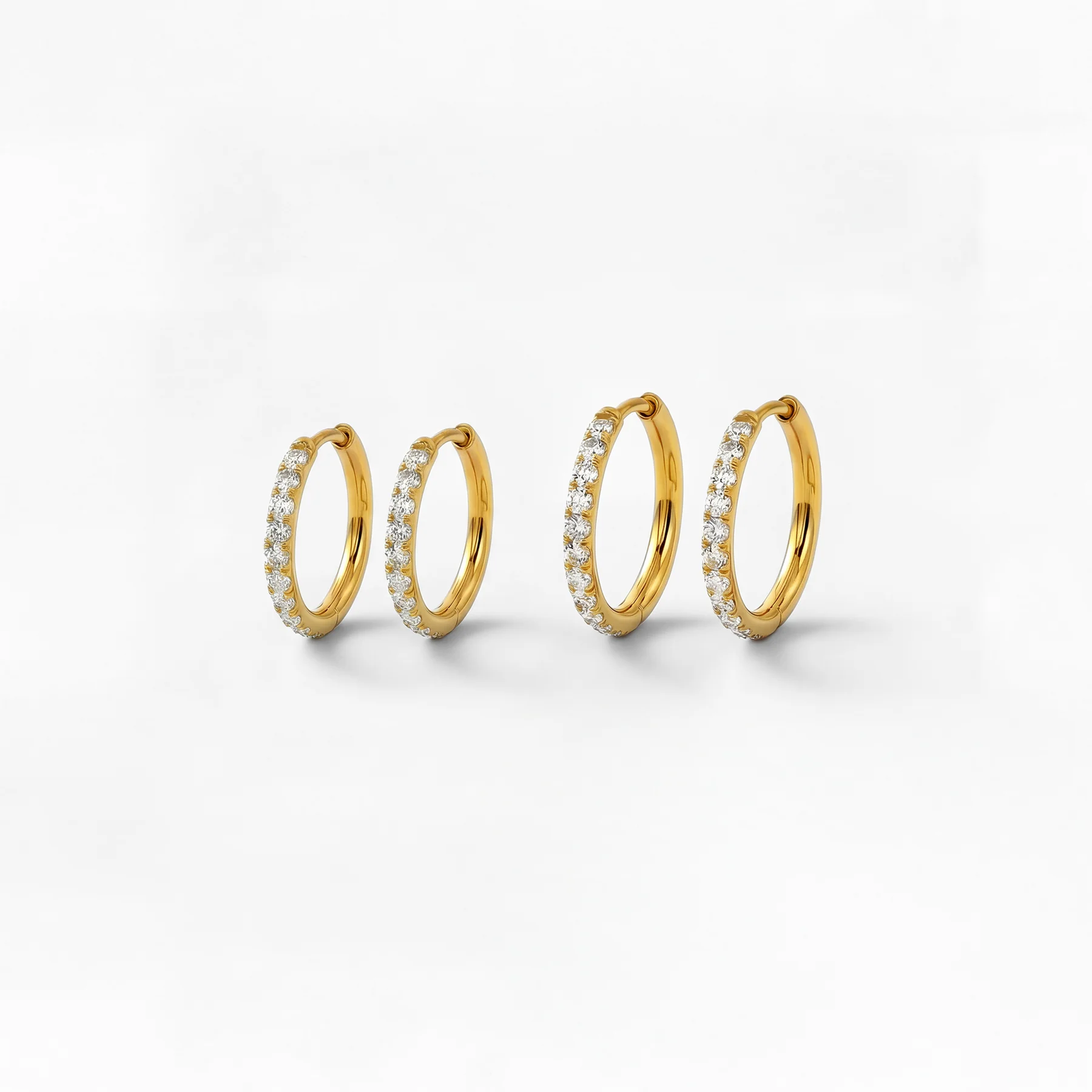 Kristal Dubbel set 10-12 mm
