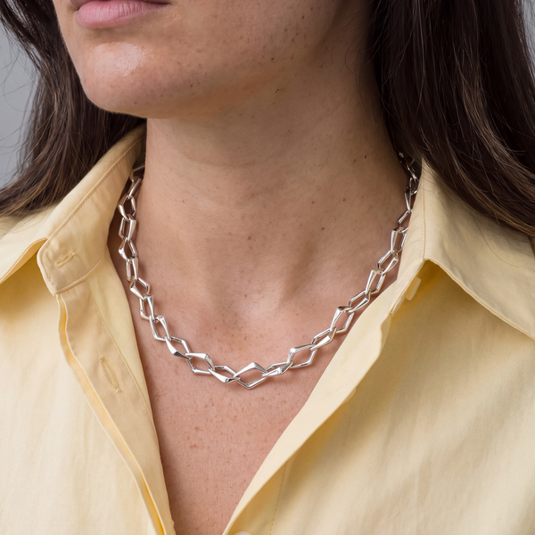 Chunky Ketting Zilverkleurig