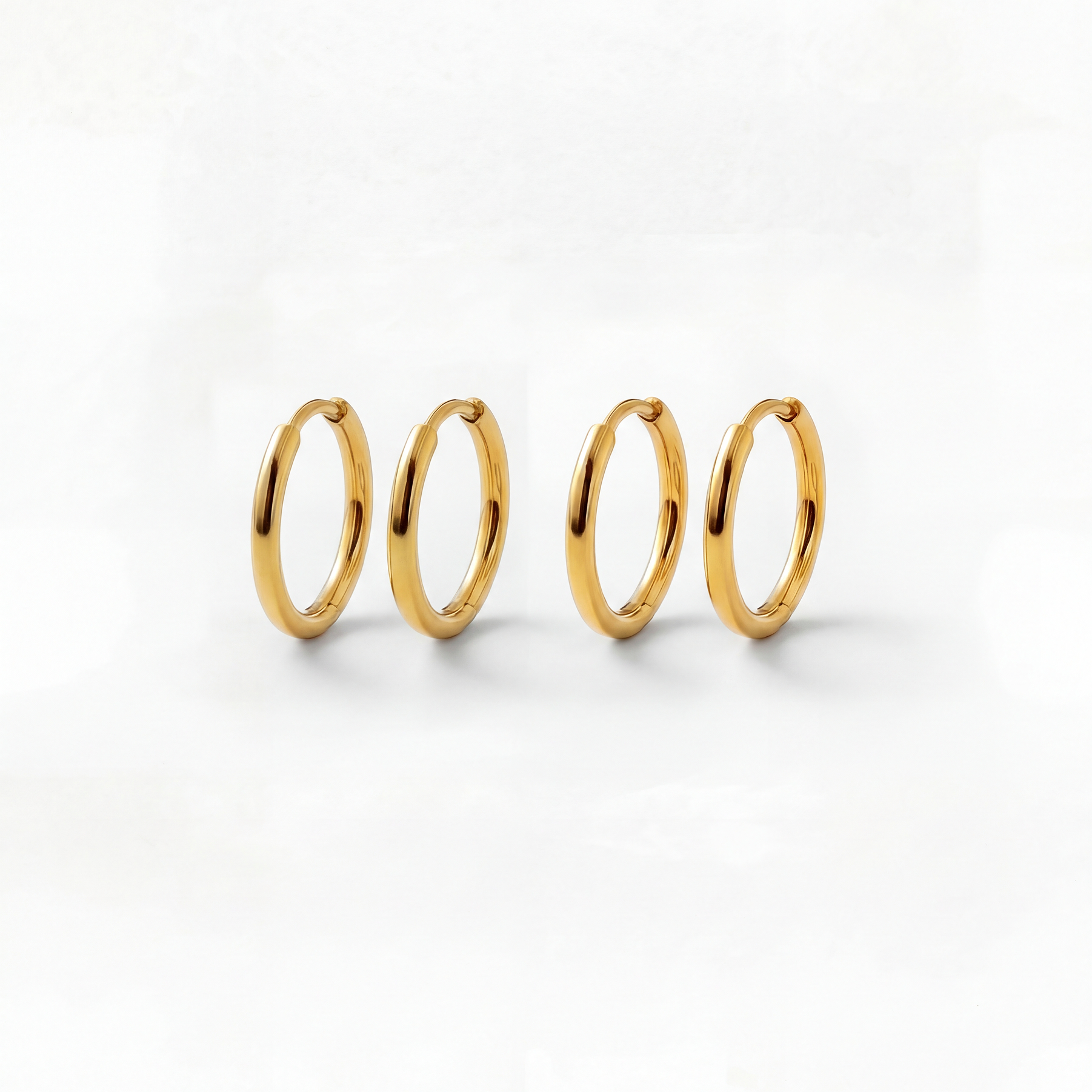Classic Hoops Dubbel set 10 mm