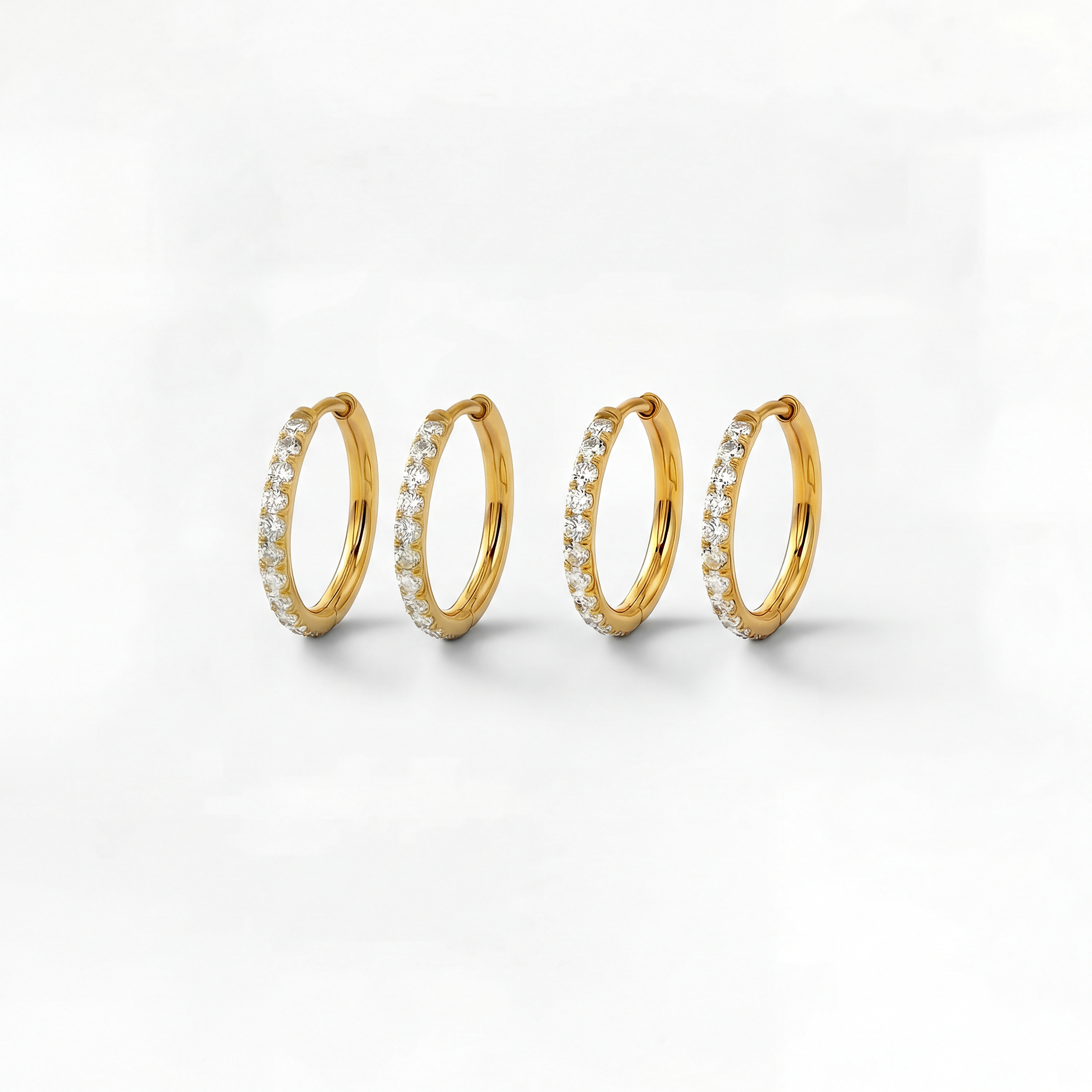 Kristal Dubbel set 14 mm