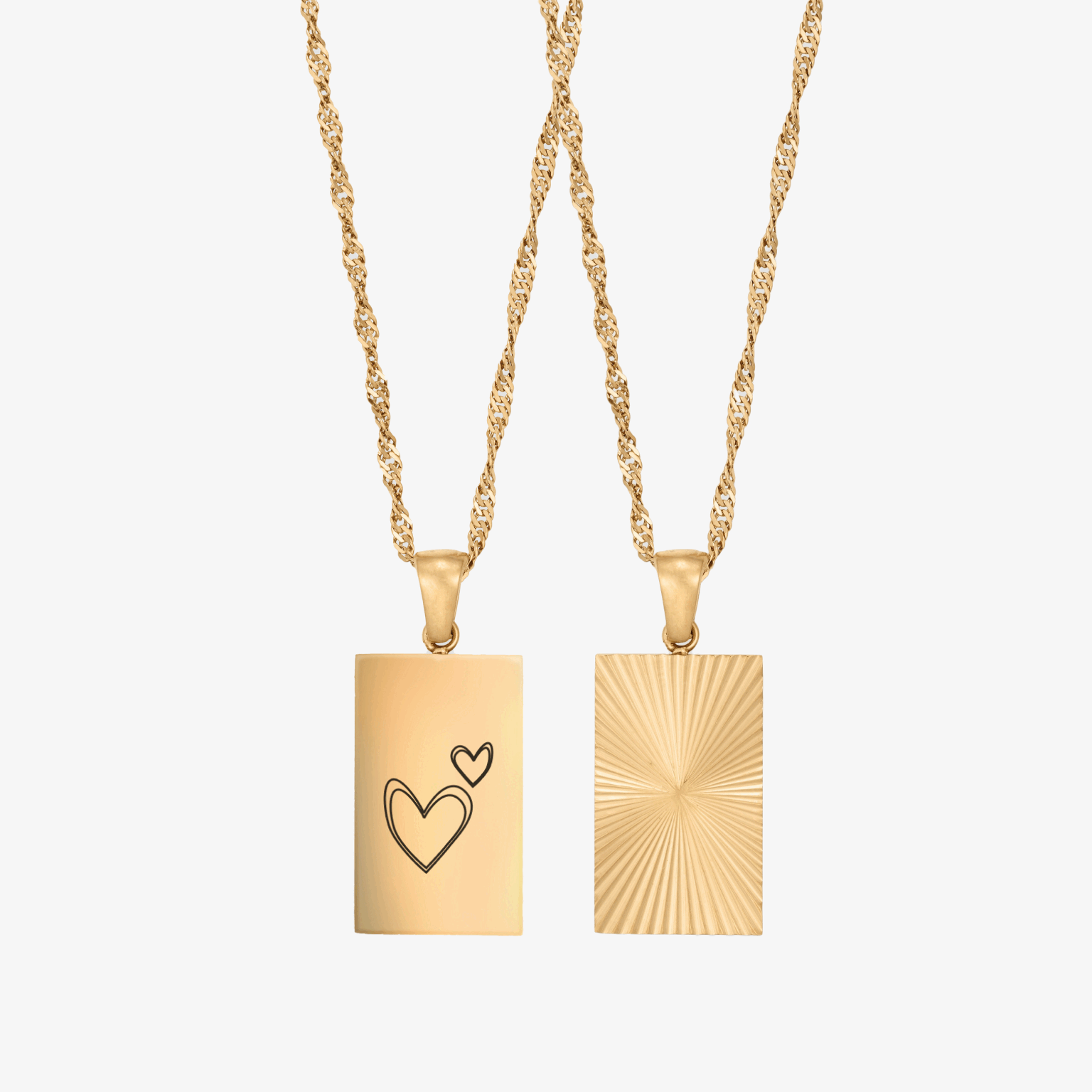 Handafdruk Gravure Hanger