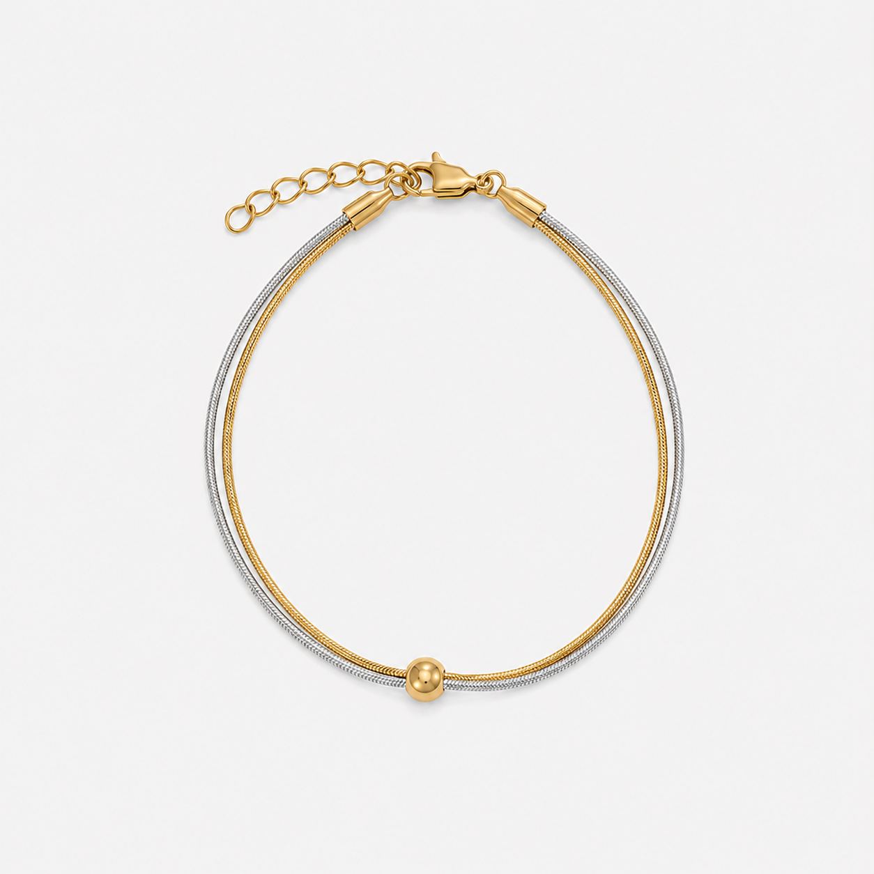 Slider Armband Tweekleurig